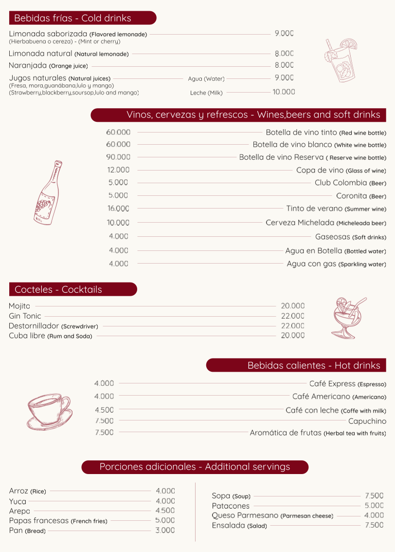 Menu Restaurante Saint Honore Barichara-2