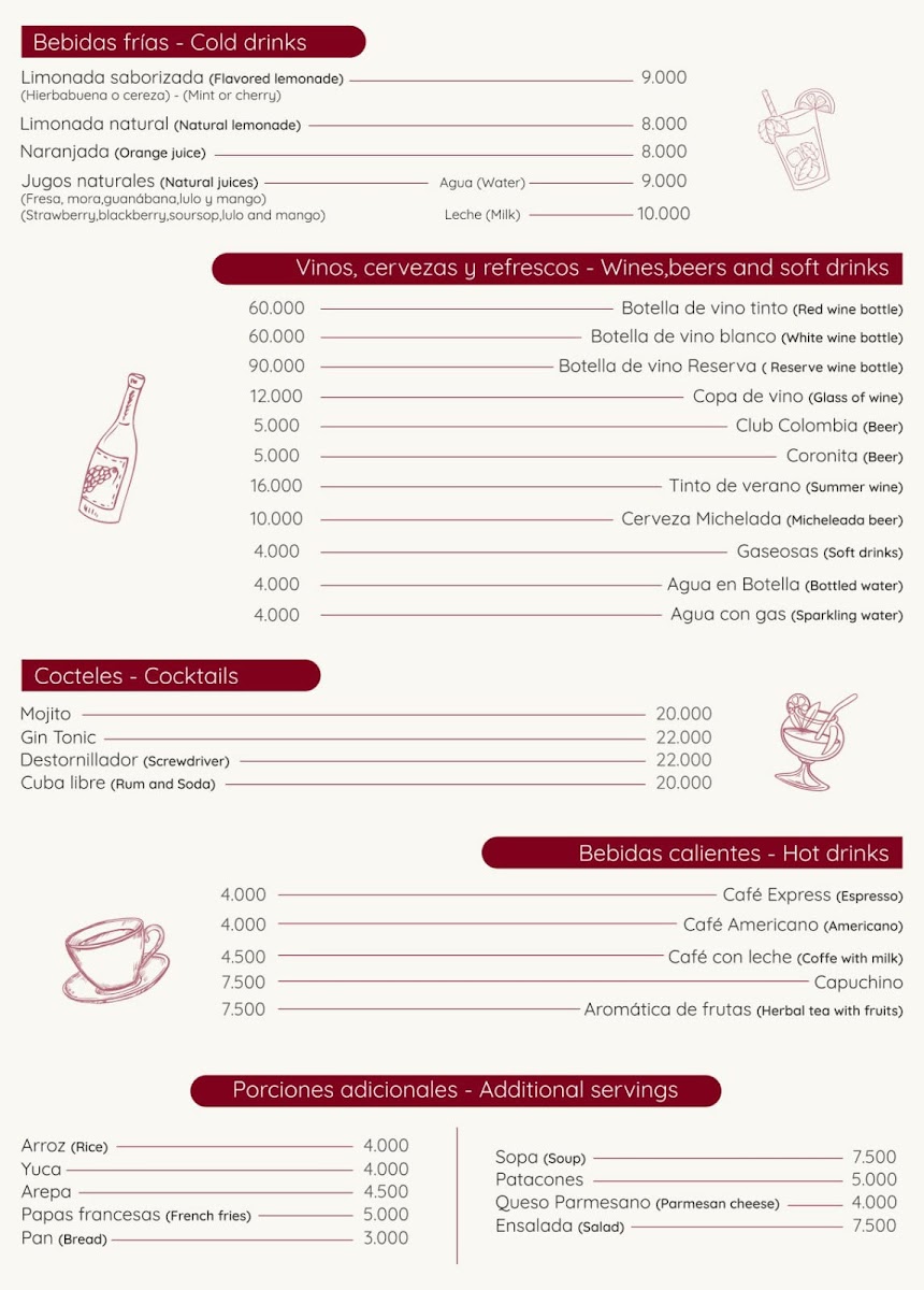 Menu Restaurante Saint Honore Barichara-3