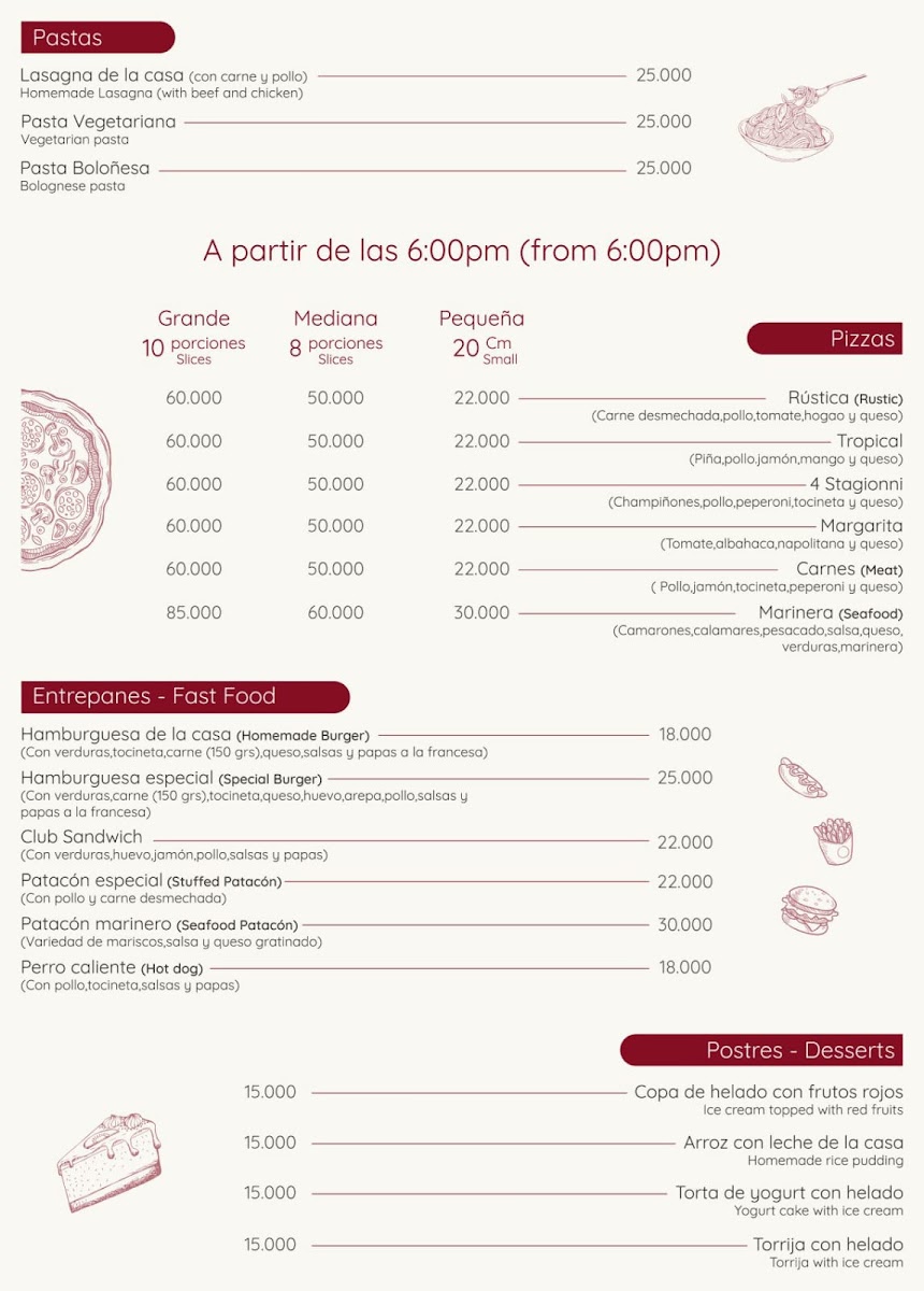 Menu Restaurante Saint Honore Barichara-4